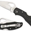 BYRD BY SPYDERCO MEADOWLARK™ 2 FRN - PLAIN BLADE/BLACK HANDLE -Knife Hub Shop SPBY04PBK2t 75587.1676309789