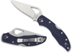 BYRD BY SPYDERCO MEADOWLARK™ 2 FRN - PLAIN BLADE/BLUE HANDLE