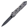 Counterstrike OTF Automatic: 3.35" Drop Point Blade - Black Finish, Aluminum Case & G-Mascus Dark Earth G10 Cover - 34877