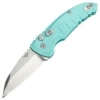Hogue A01-MicroSwitch Automatic Folder: 2.75" Wharncliffe Blade - Tumbled Finish, Matte Aquamarine Aluminum Frame - 24103 -Knife Hub Shop Screenshot 2023 07 25 at 3.23.25 PM 54684.1690316874