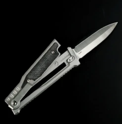 Reate Knives EXO-M | Titanium Bead Blast | Black Micarta | Elmax | Satin Finish | Double Edge -Knife Hub Shop Screenshot 2023 08 29 at 1.29.15 PM 49211.1693333835