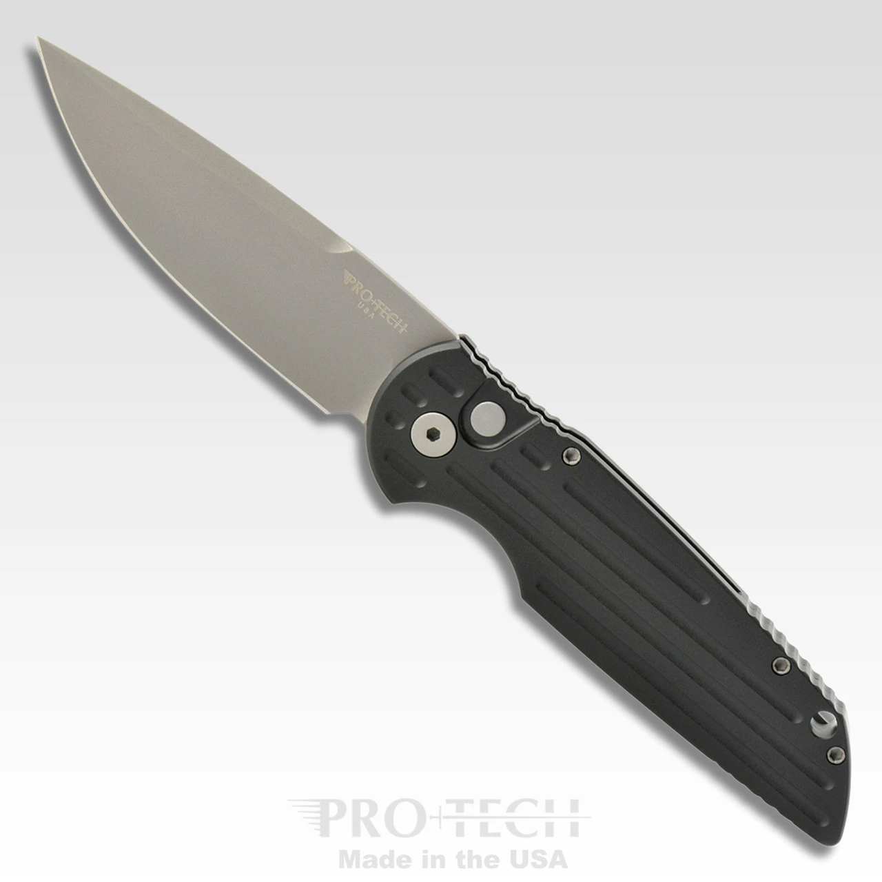 ProTech Pro-Tech TR-3 Tactical Response III AUTO Folding Knife 3.375" 154CM Bead Blasted Plain Blade, Black Milled Aluminum Handles 3 ProTech Pro-Tech TR-3 Tactical Response III AUTO Folding Knife 3.375" 154CM Bead Blasted Plain Blade, Black Milled Aluminum Handles